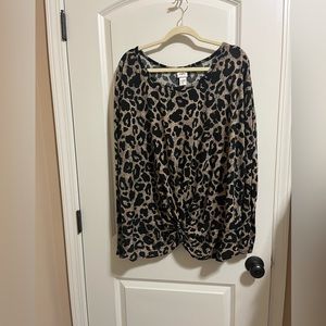dayTrip Leopard print long sleeve